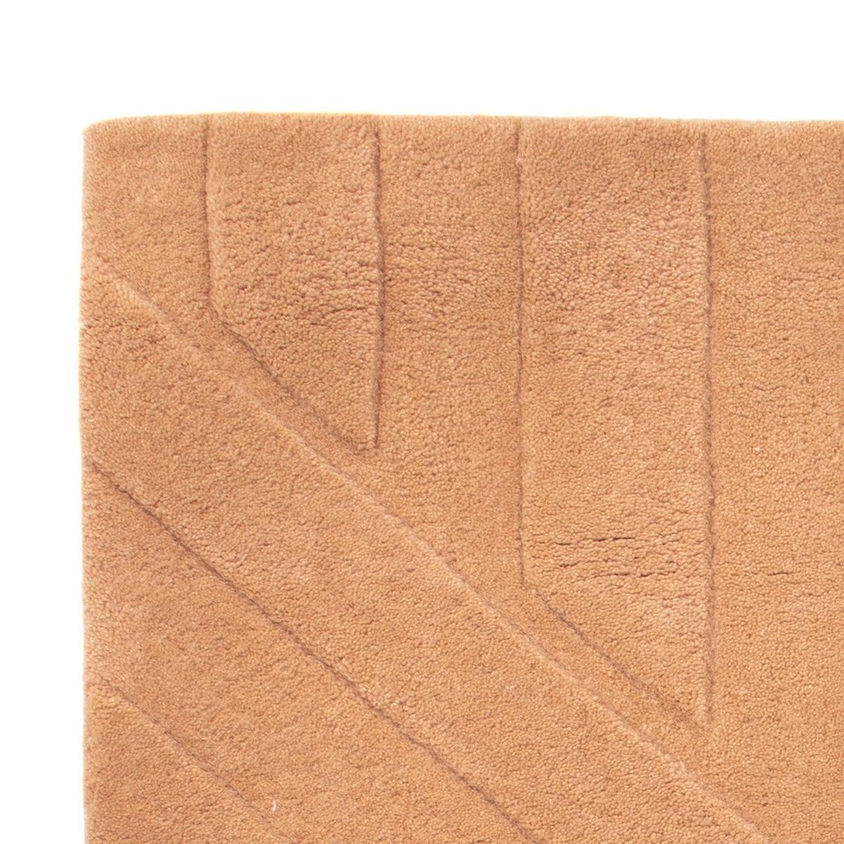 Wollen tapijt - 90 x 60 cm - zalm