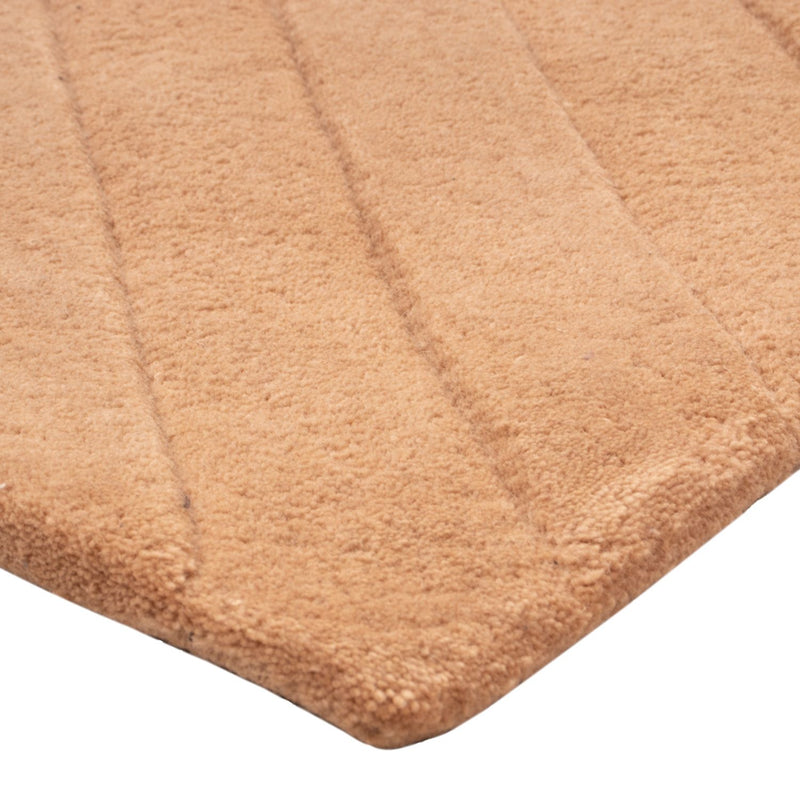 Wollen tapijt - 90 x 60 cm - zalm