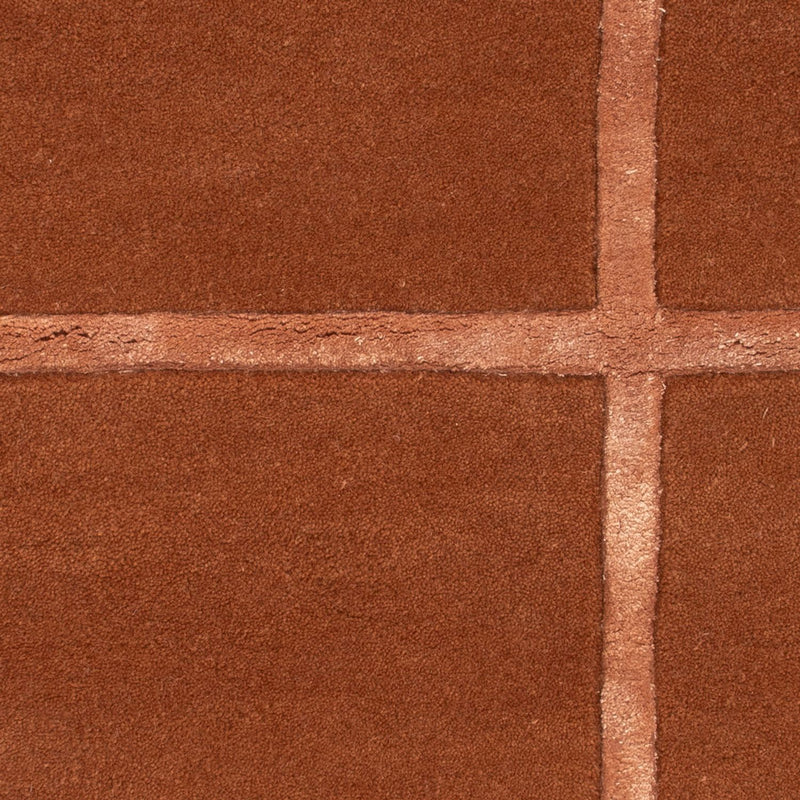 Wollen tapijt - 90 x 60 cm - bruin