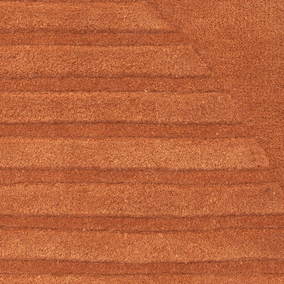 Wollen tapijt - 90 x 60 cm - bruin