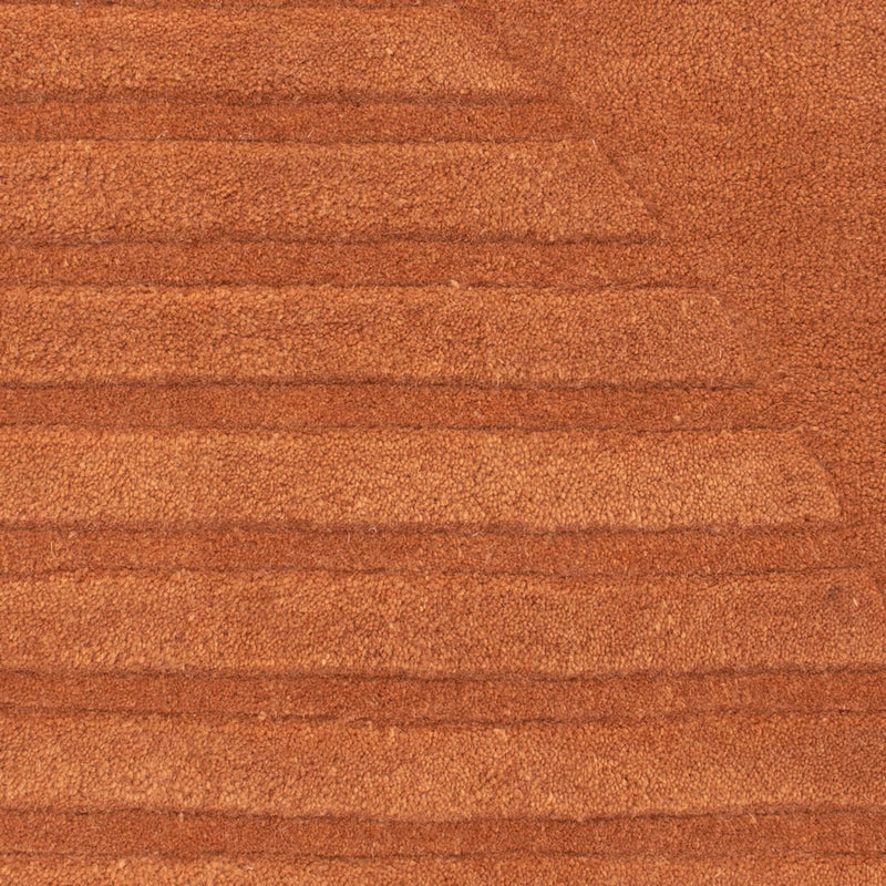 Wollen tapijt - 90 x 60 cm - bruin