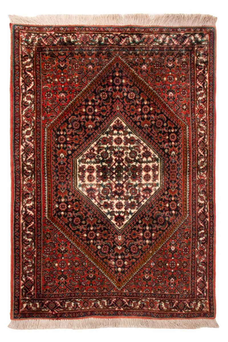 Perzisch tapijt - Bijar - 102 x 74 cm - rood
