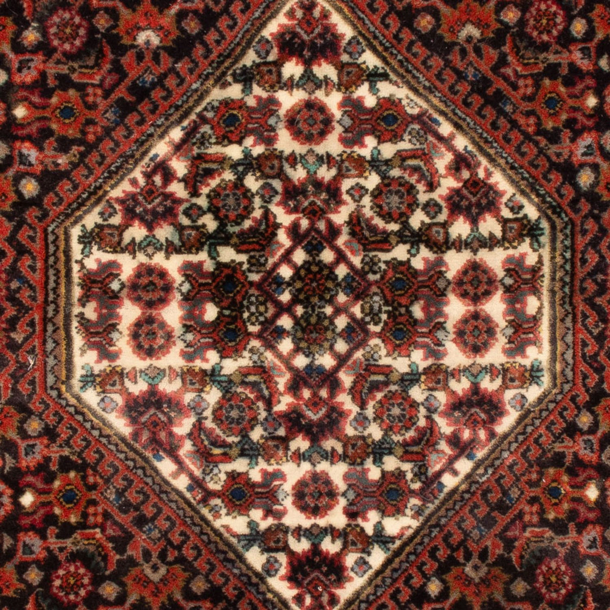 Perzisch tapijt - Bijar - 102 x 74 cm - rood