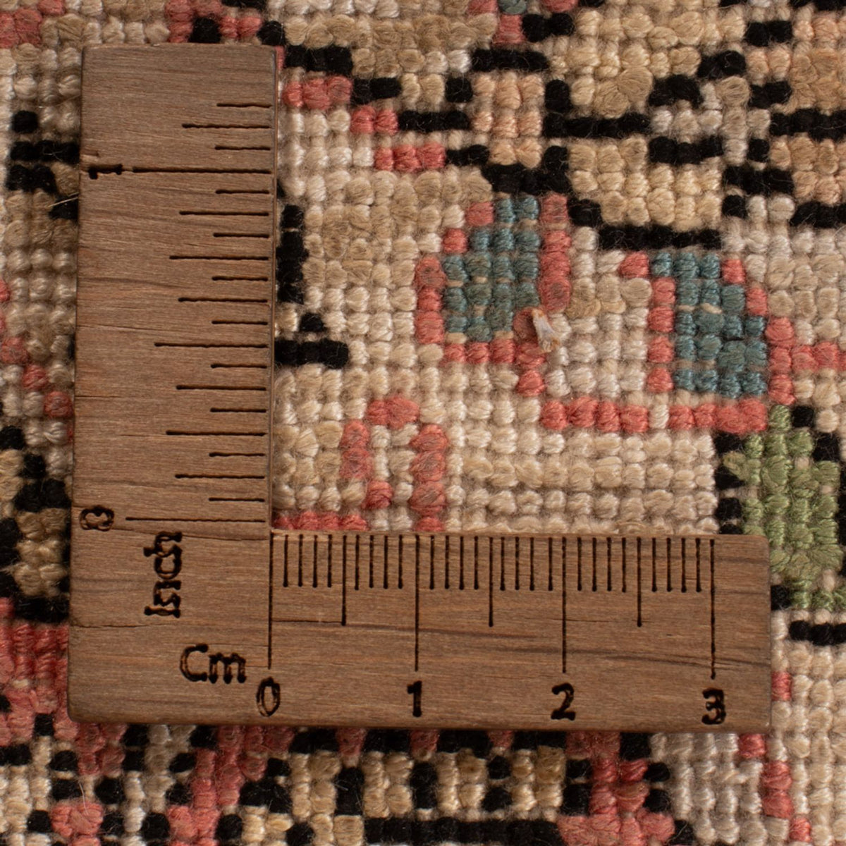 Zijden tapijt - Kashmir Silk - 103 x 60 cm - beige