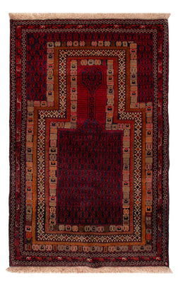 Baluch tapijt - 138 x 91 cm - rood