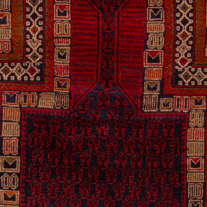 Baluch tapijt - 138 x 91 cm - rood