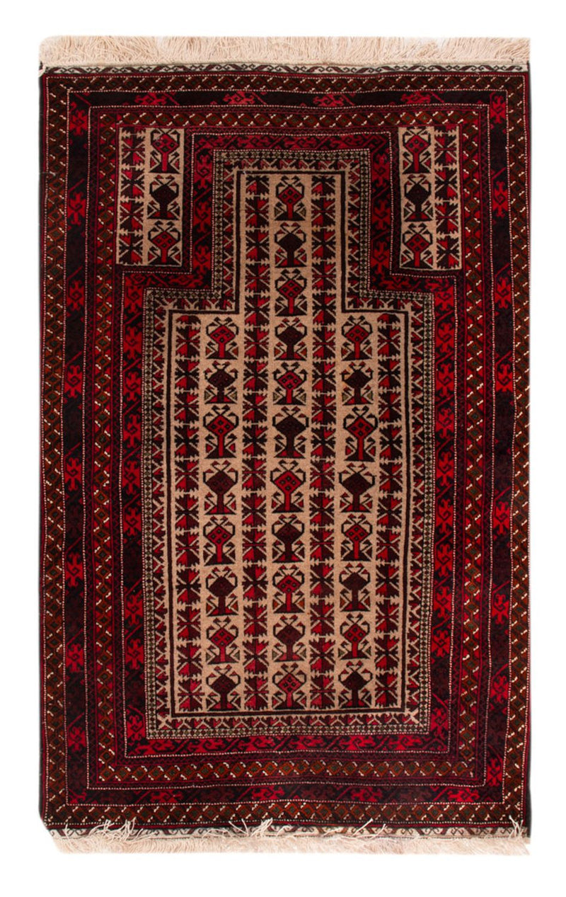 Baluch tapijt - 142 x 92 cm - beige