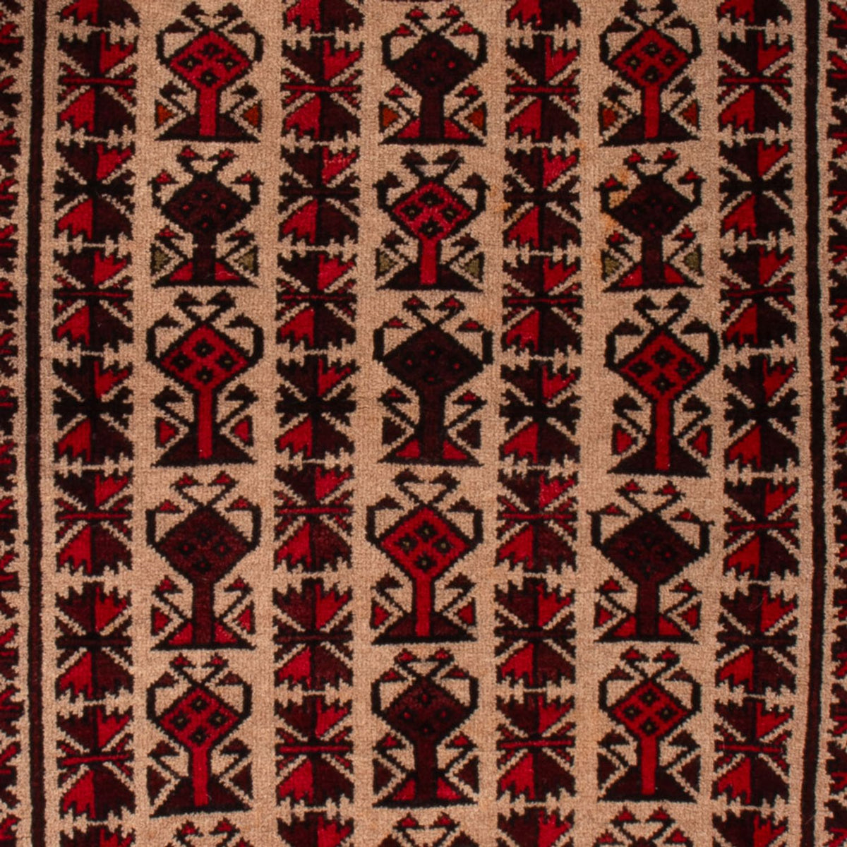 Baluch tapijt - 142 x 92 cm - beige