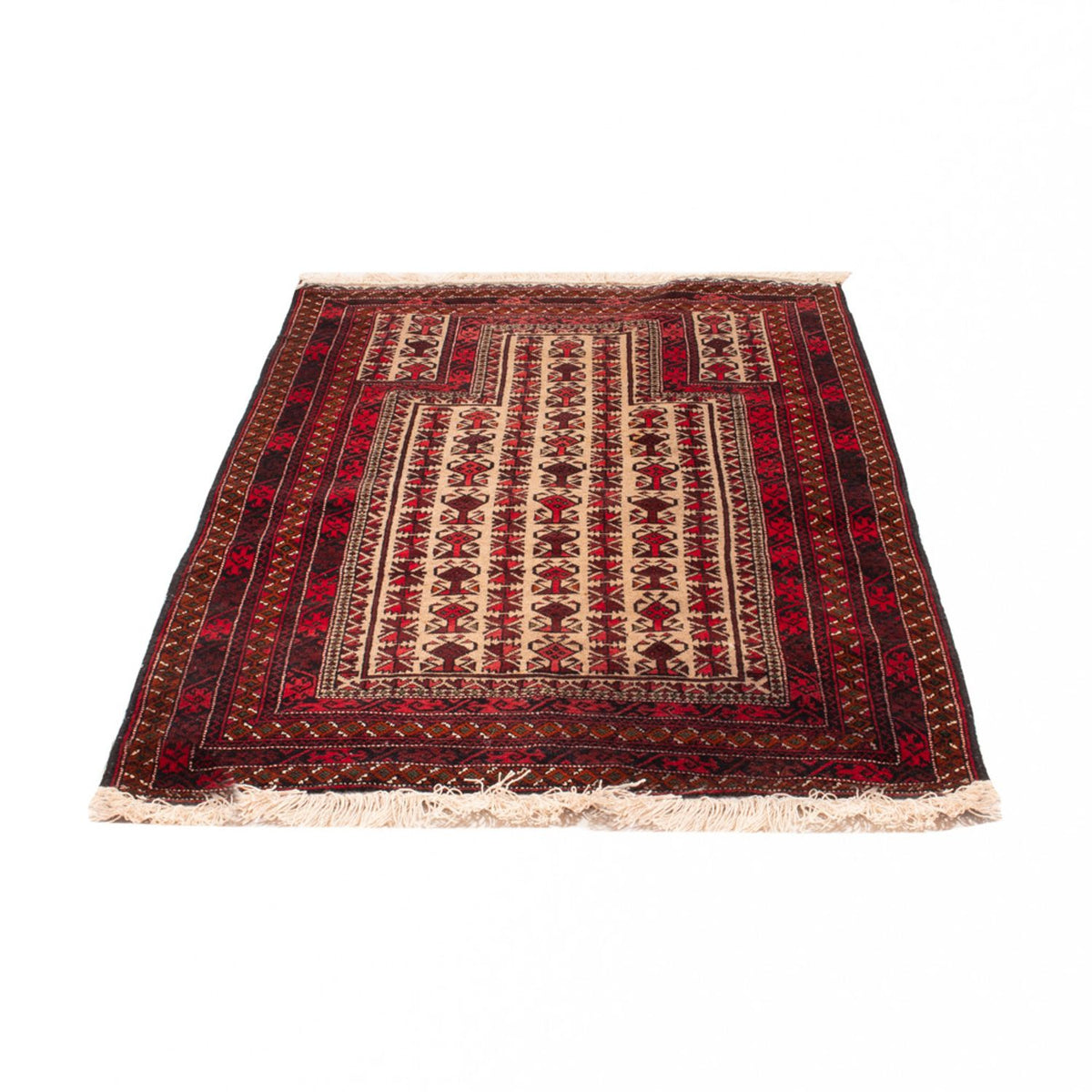 Baluch tapijt - 142 x 92 cm - beige