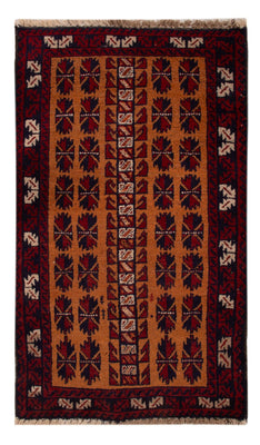 Baluch tapijt - 123 x 76 cm - camel
