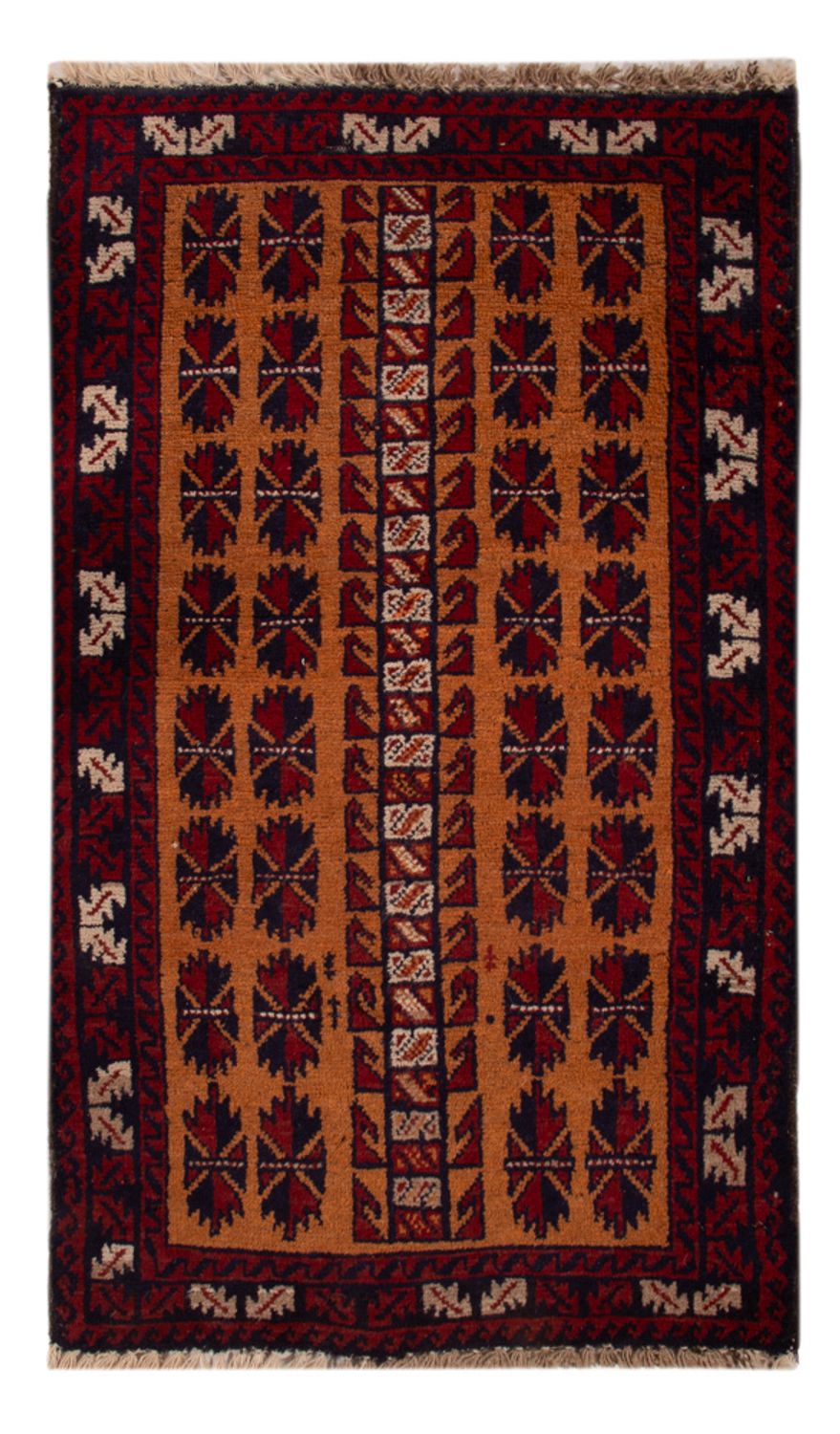 Baluch tapijt - 123 x 76 cm - camel