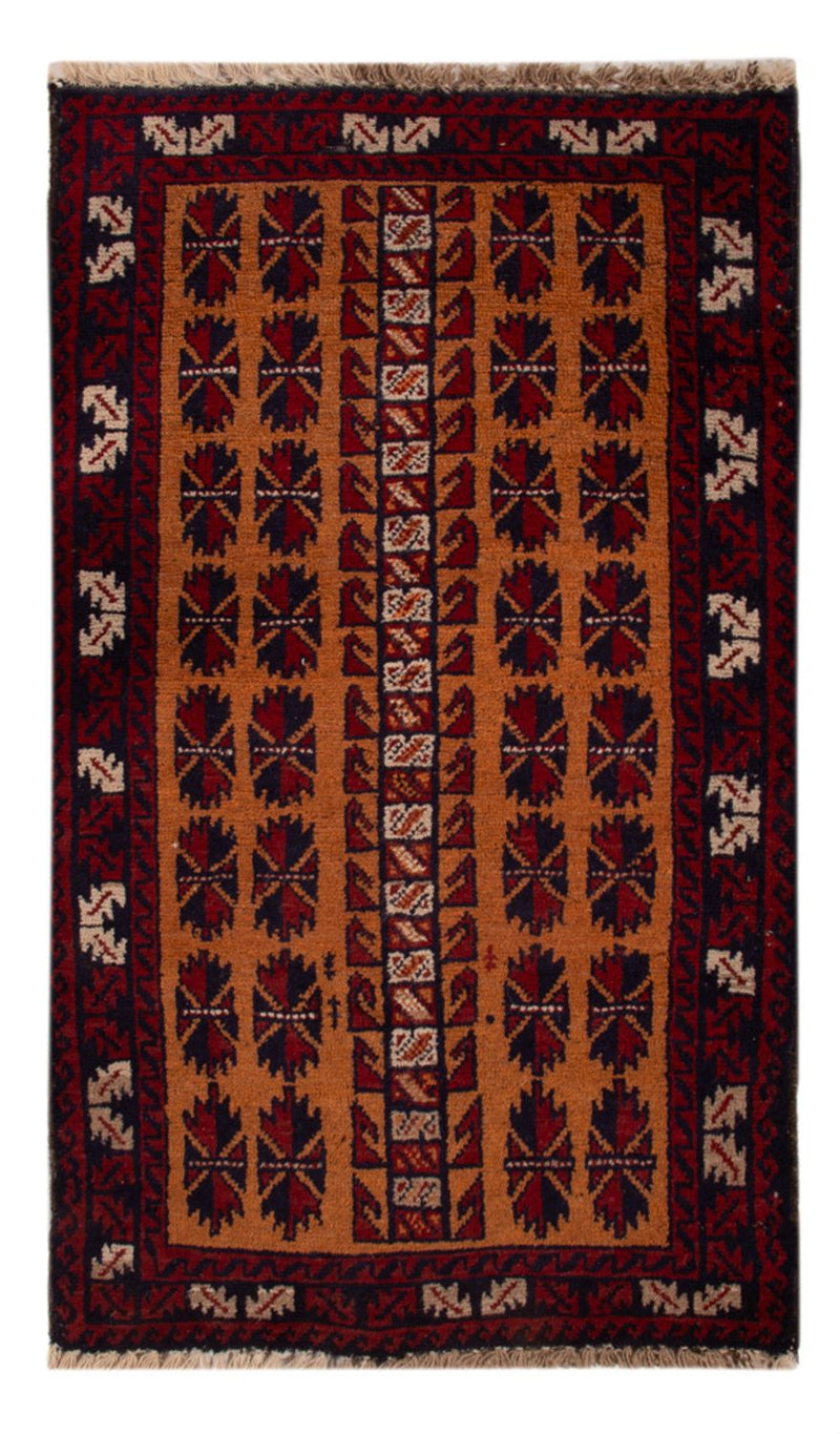 Baluch tapijt - 123 x 76 cm - camel