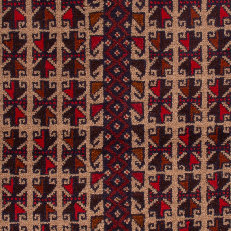 Baluch tapijt - 130 x 83 cm - beige