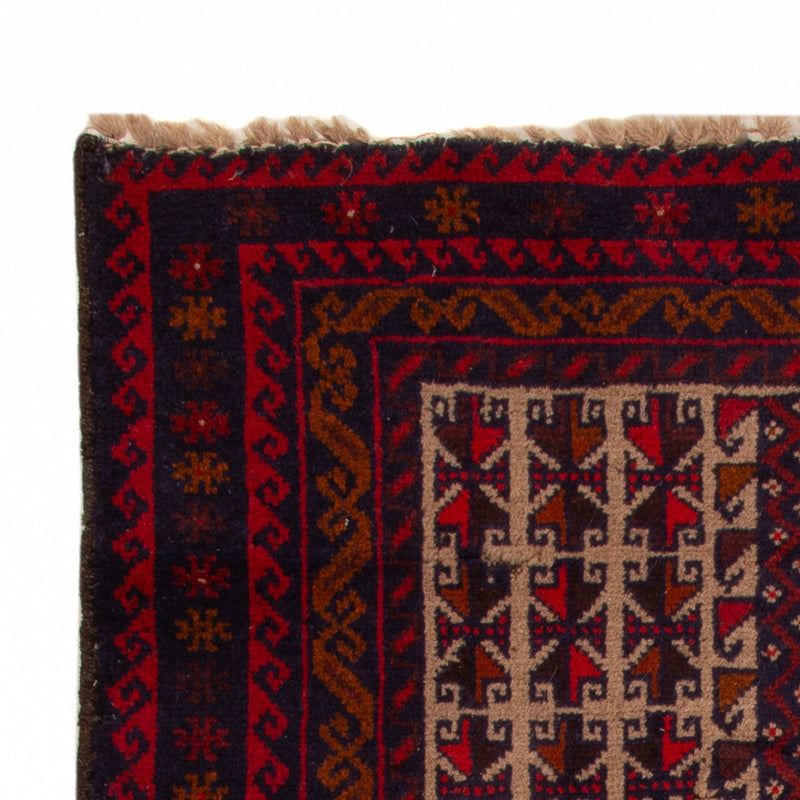 Baluch tapijt - 130 x 83 cm - beige