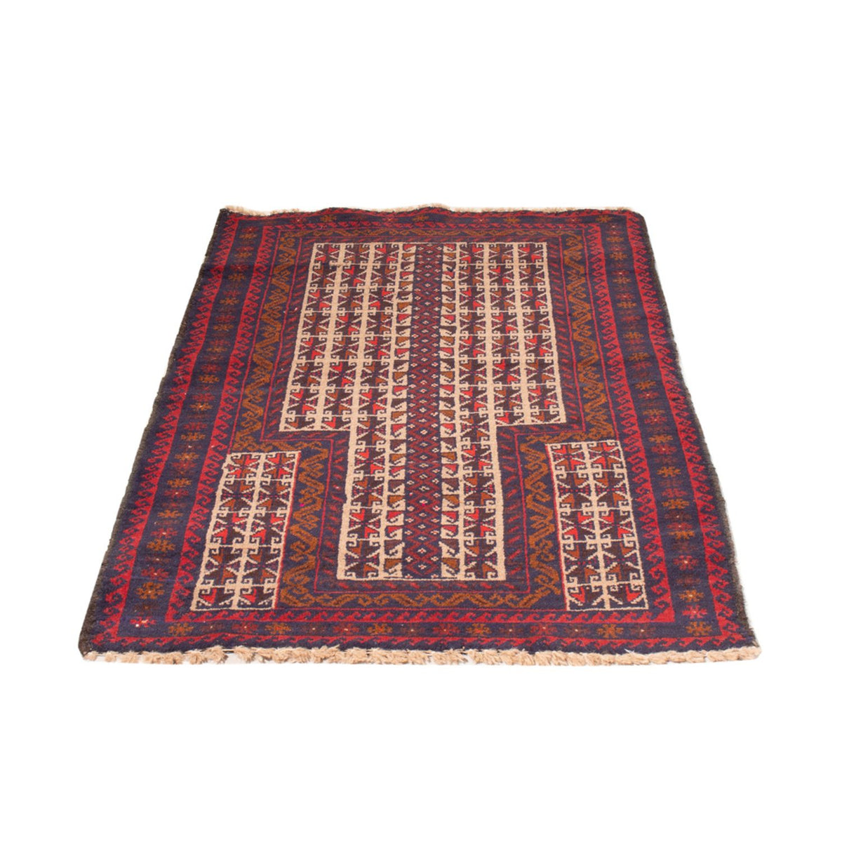 Baluch tapijt - 130 x 83 cm - beige