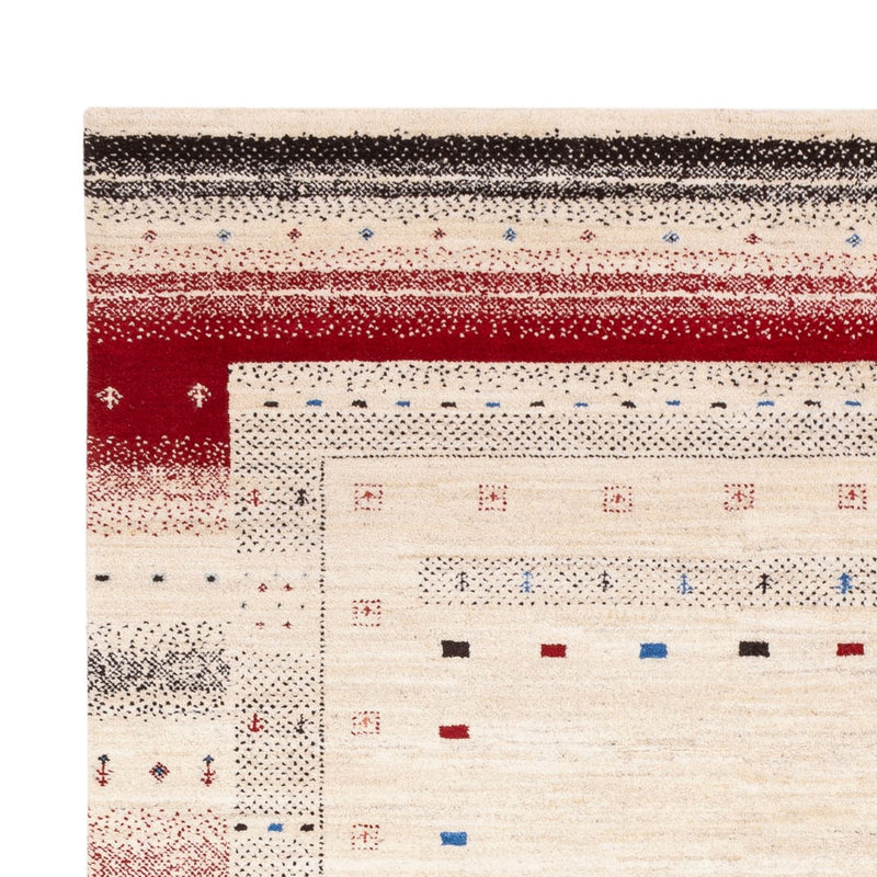 Gabbeh Tapijt - Loribaft Indus - 242 x 168 cm - crème