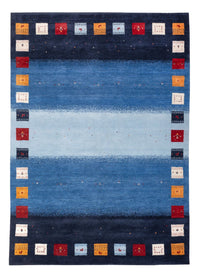 Gabbeh Tapijt - Loribaft Indus - 240 x 169 cm - blauw