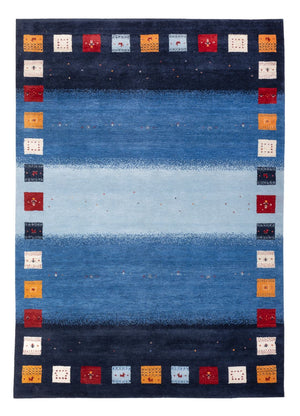 Gabbeh Tapijt - Loribaft Indus - 240 x 169 cm - blauw