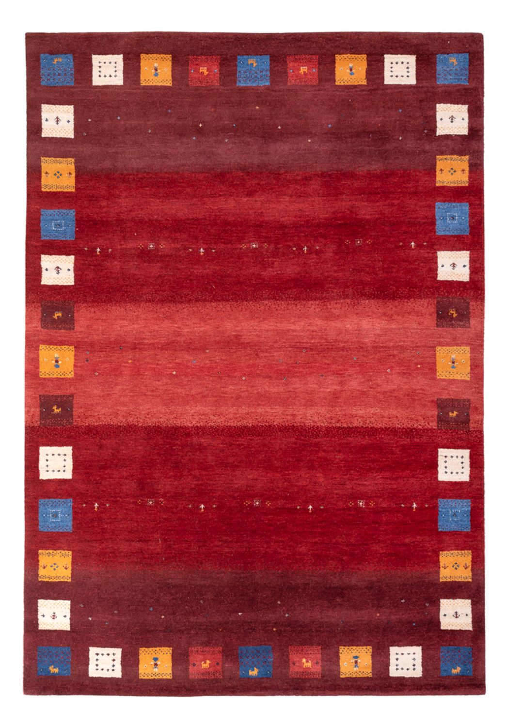 Gabbeh Tapijt - Loribaft Indus - 245 x 170 cm - rood