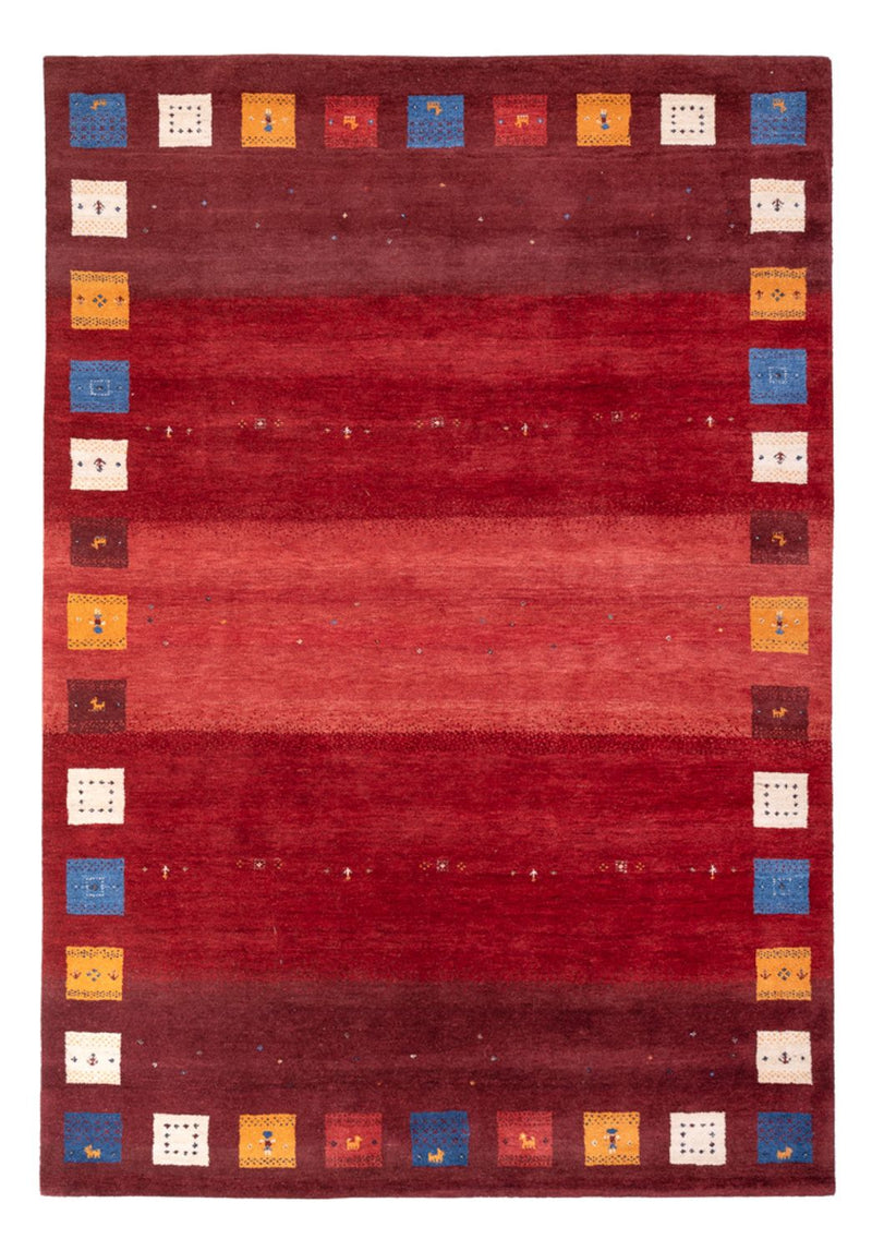 Gabbeh Tapijt - Loribaft Indus - 245 x 170 cm - rood