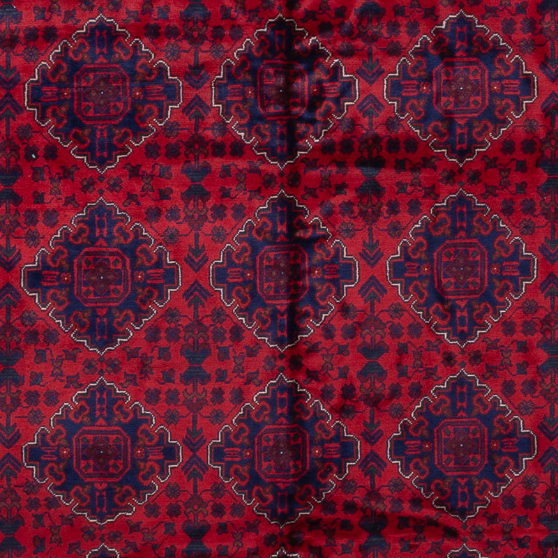 Afghaans tapijt - 346 x 241 cm - rood