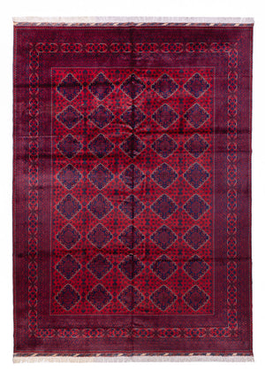 Afghaans tapijt - 340 x 249 cm - rood