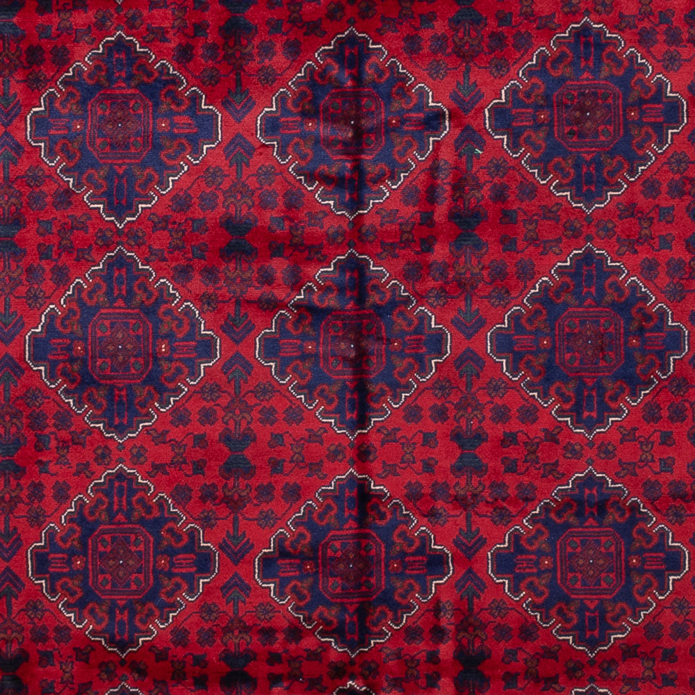 Afghaans tapijt - 340 x 249 cm - rood
