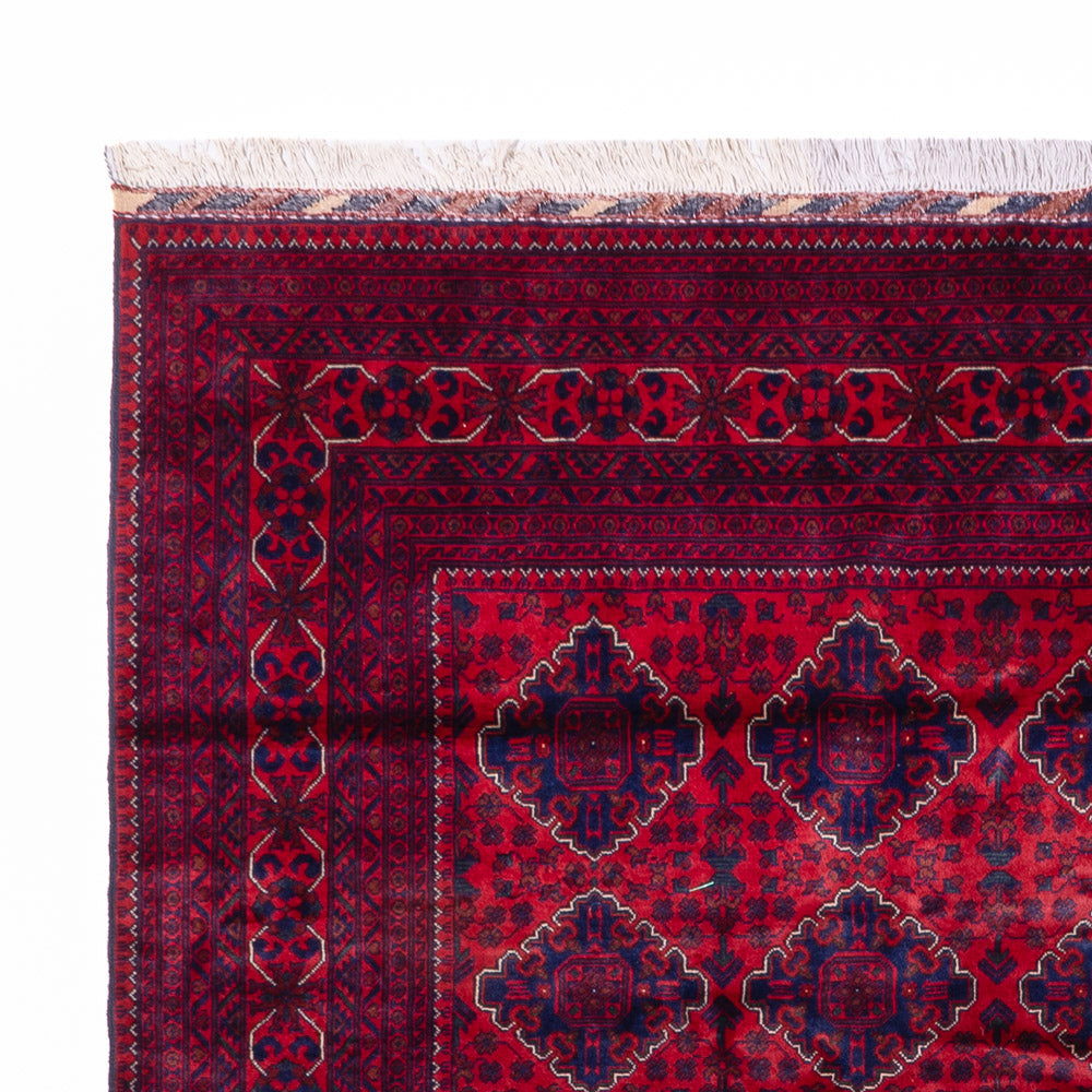 Afghaans tapijt - 340 x 249 cm - rood