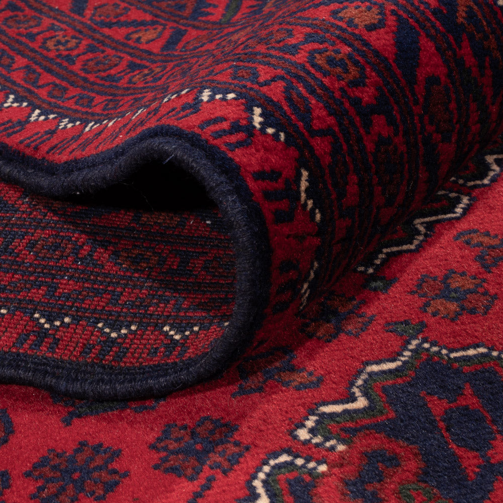 Afghaans tapijt - 340 x 249 cm - rood