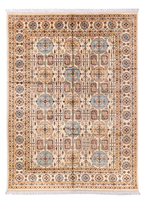 Afghaans tapijt - 346 x 245 cm - licht beige