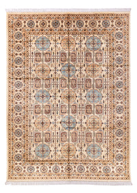Afghaans tapijt - 346 x 245 cm - licht beige
