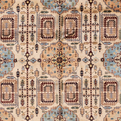 Afghaans tapijt - 346 x 250 cm - beige