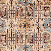 Afghaans tapijt - 346 x 250 cm - beige