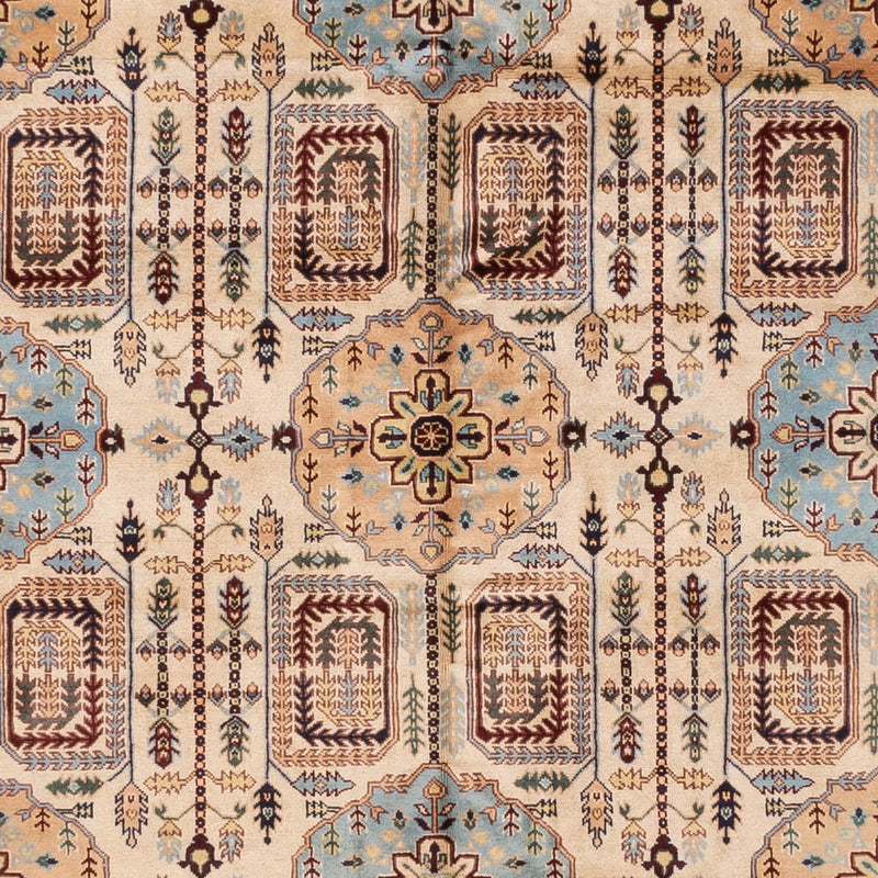 Afghaans tapijt - 346 x 250 cm - beige