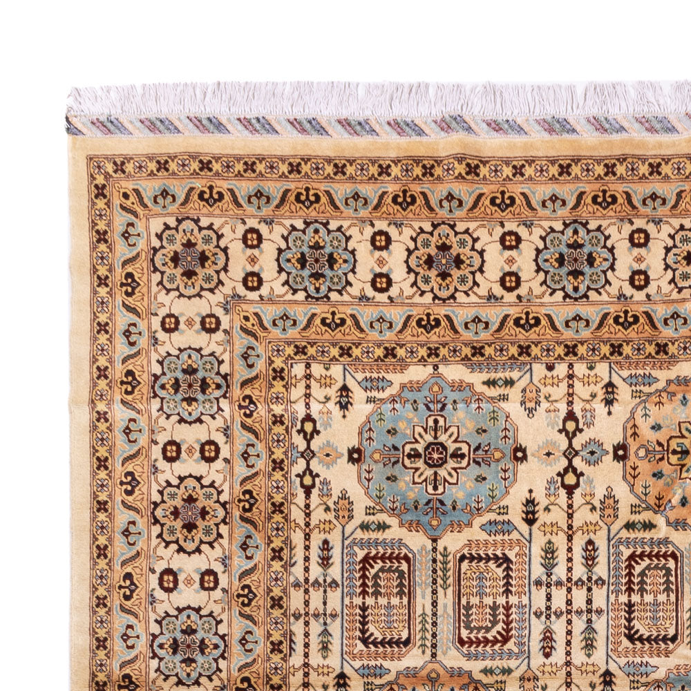 Afghaans tapijt - 346 x 250 cm - beige