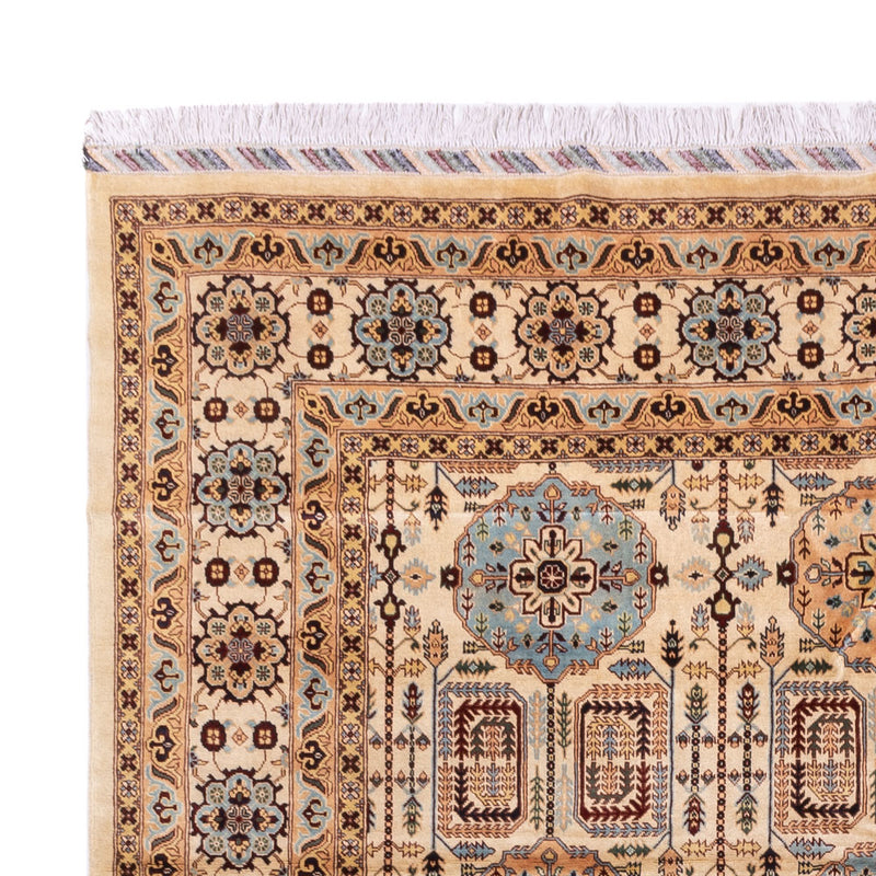 Afghaans tapijt - 346 x 250 cm - beige