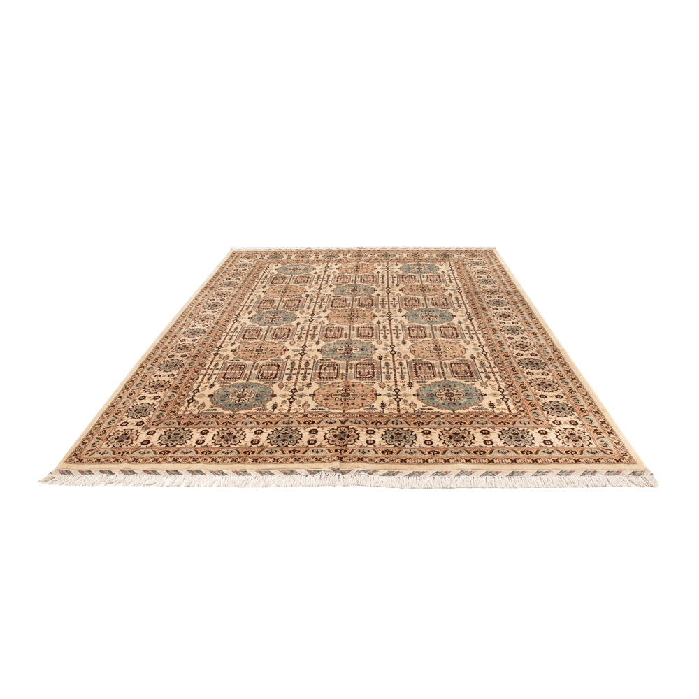 Afghaans tapijt - 346 x 250 cm - beige