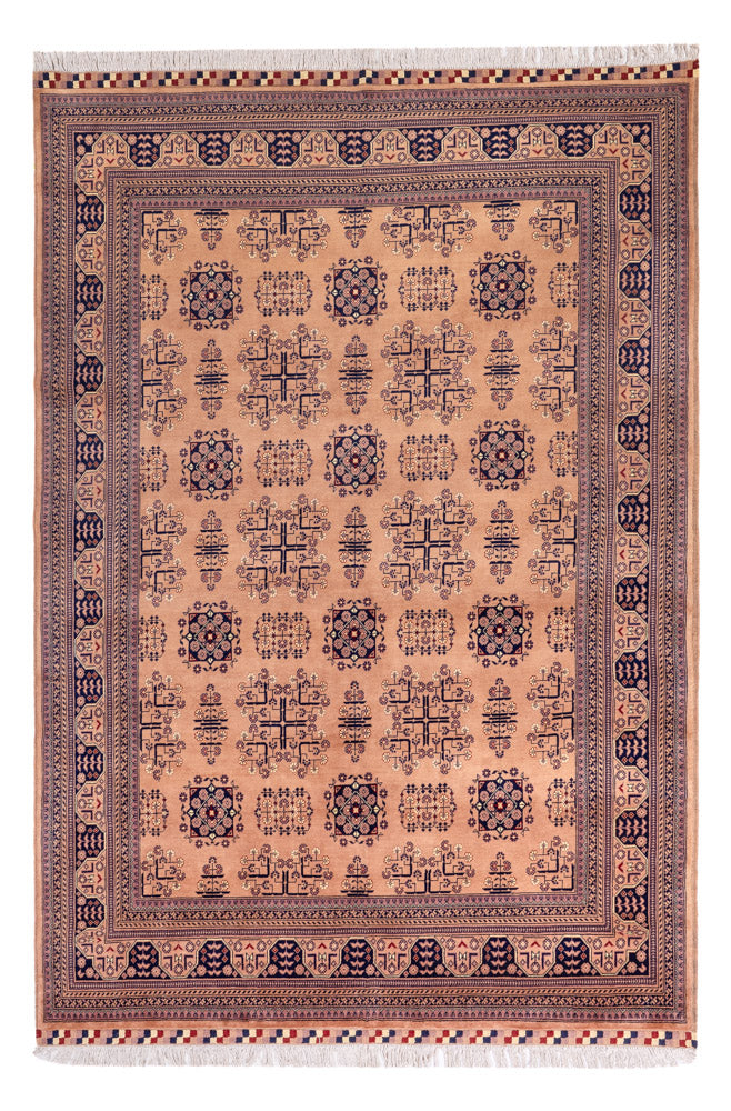 Afghaans tapijt - 296 x 196 cm - beige