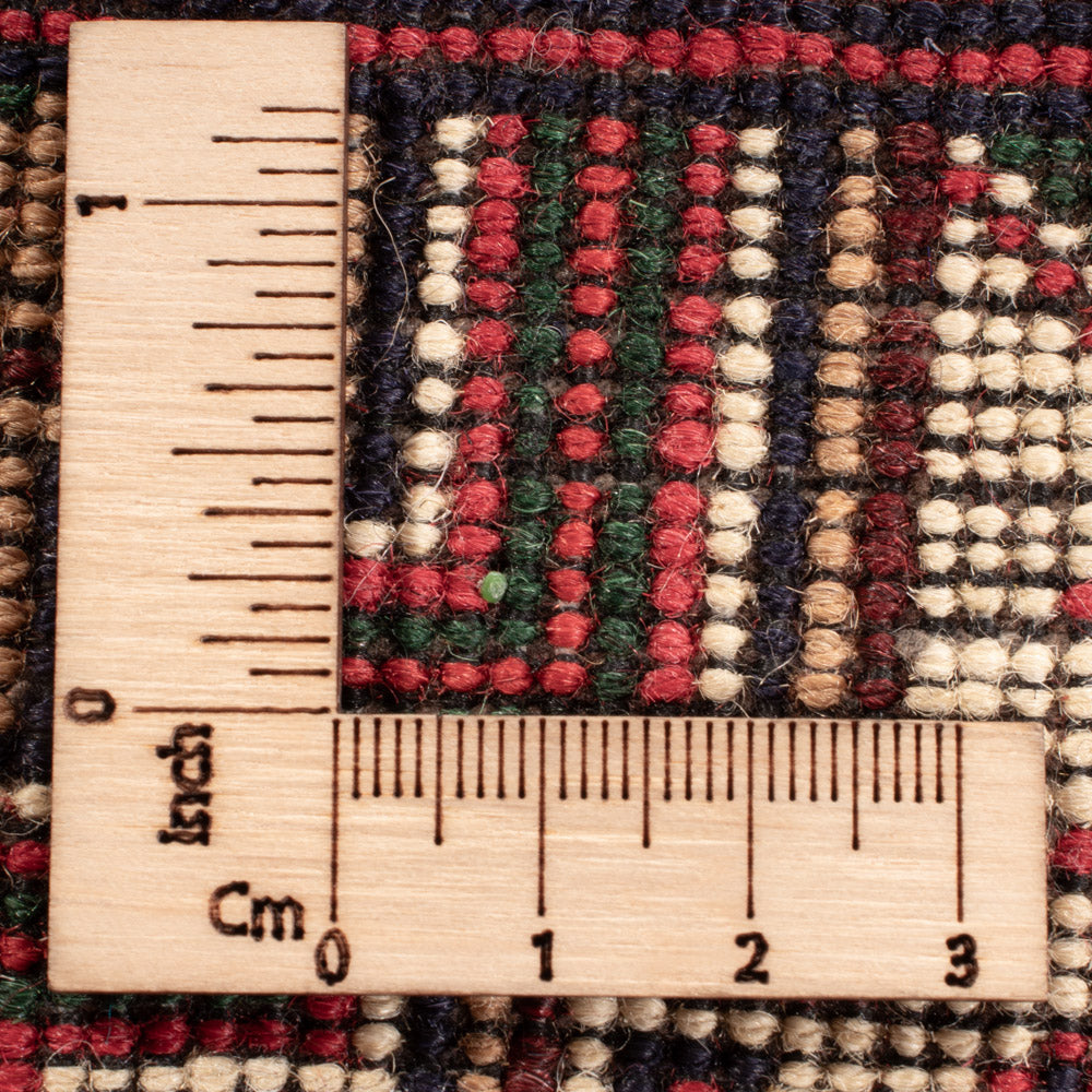 Afghaans tapijt - 198 x 152 cm - veelkleurig