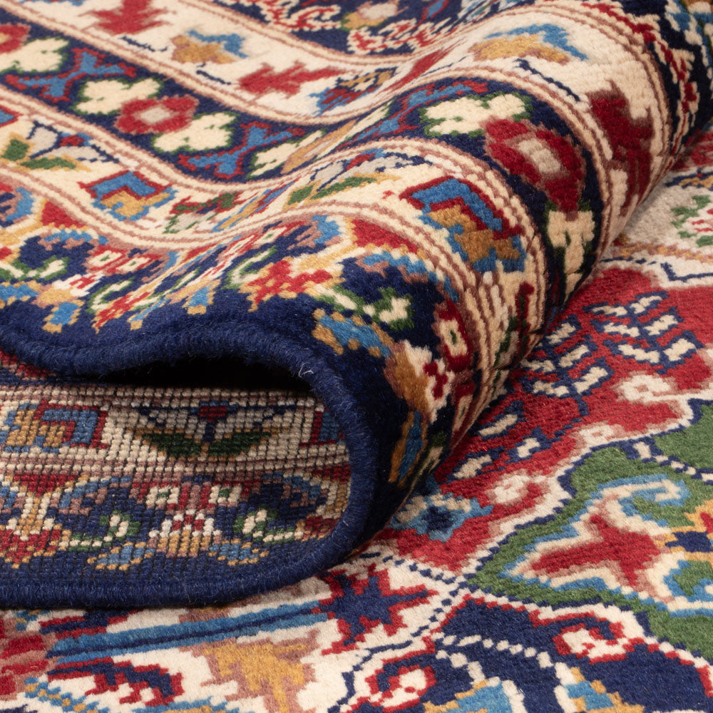 Afghaans tapijt - 389 x 300 cm - veelkleurig