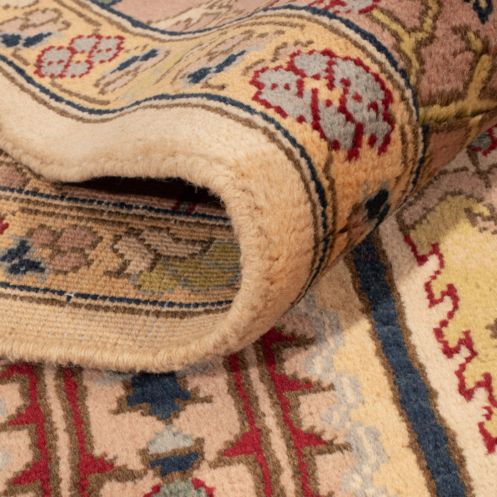 Afghaans tapijt - 199 x 150 cm - beige