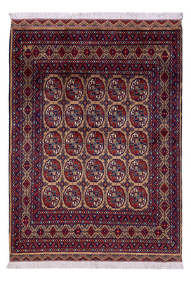 Afghaans tapijt - 195 x 148 cm - donker beige