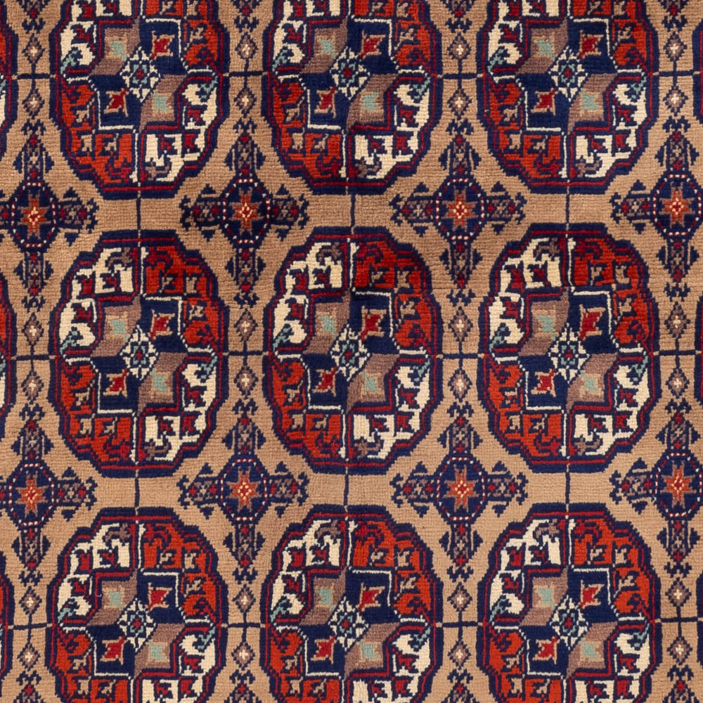 Afghaans tapijt - 195 x 148 cm - donker beige