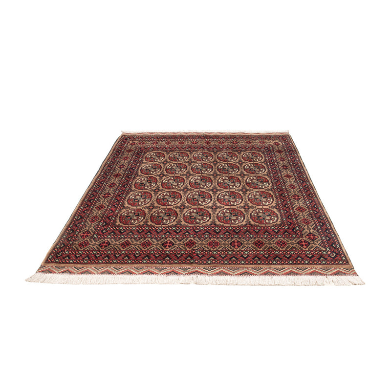 Afghaans tapijt - 195 x 148 cm - donker beige