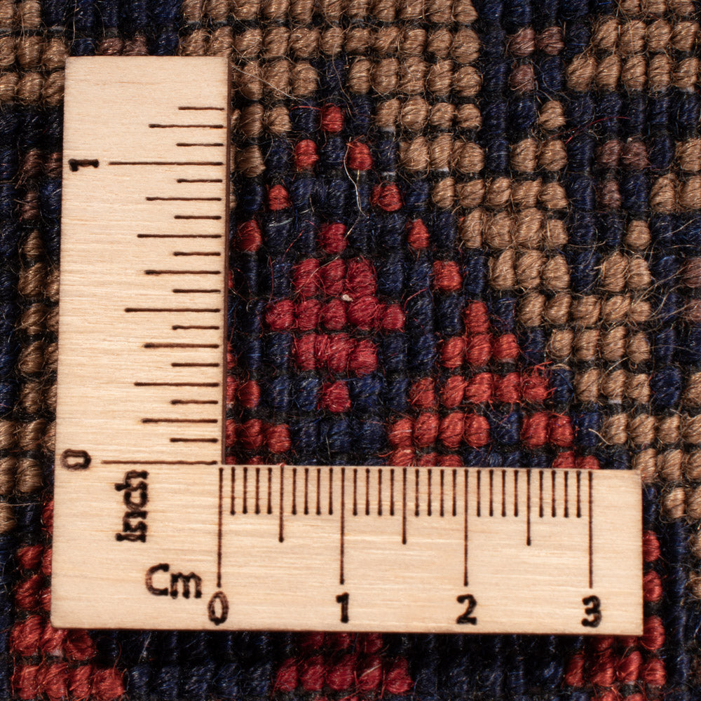 Afghaans tapijt - 195 x 148 cm - donker beige