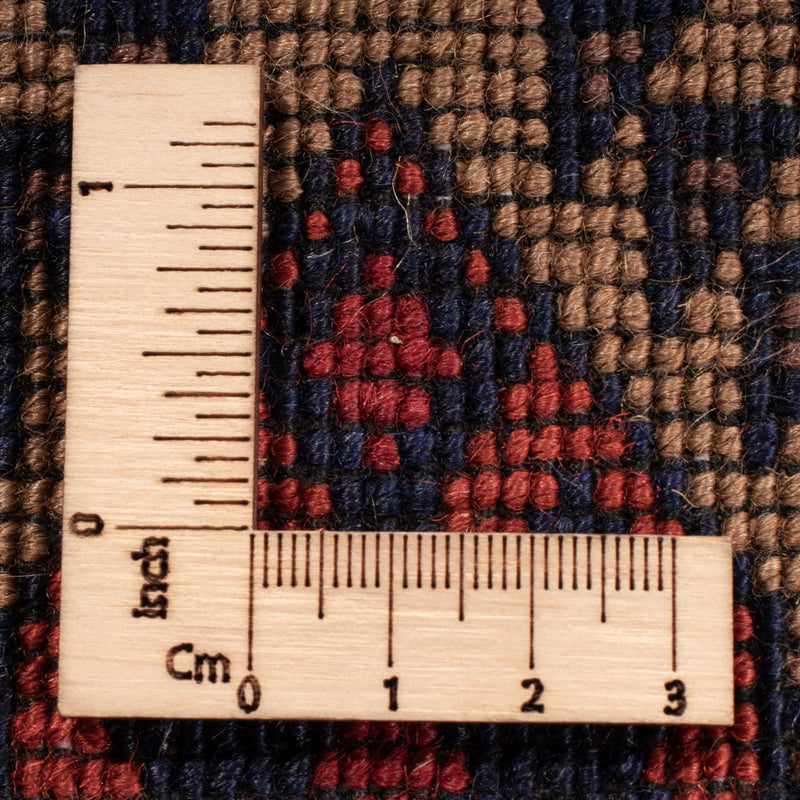 Afghaans tapijt - 195 x 148 cm - donker beige