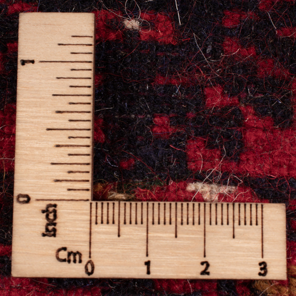 Afghaans tapijt - Bukhara - 209 x 132 cm - donkerrood