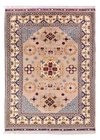 Afghaans tapijt - 200 x 150 cm - beige