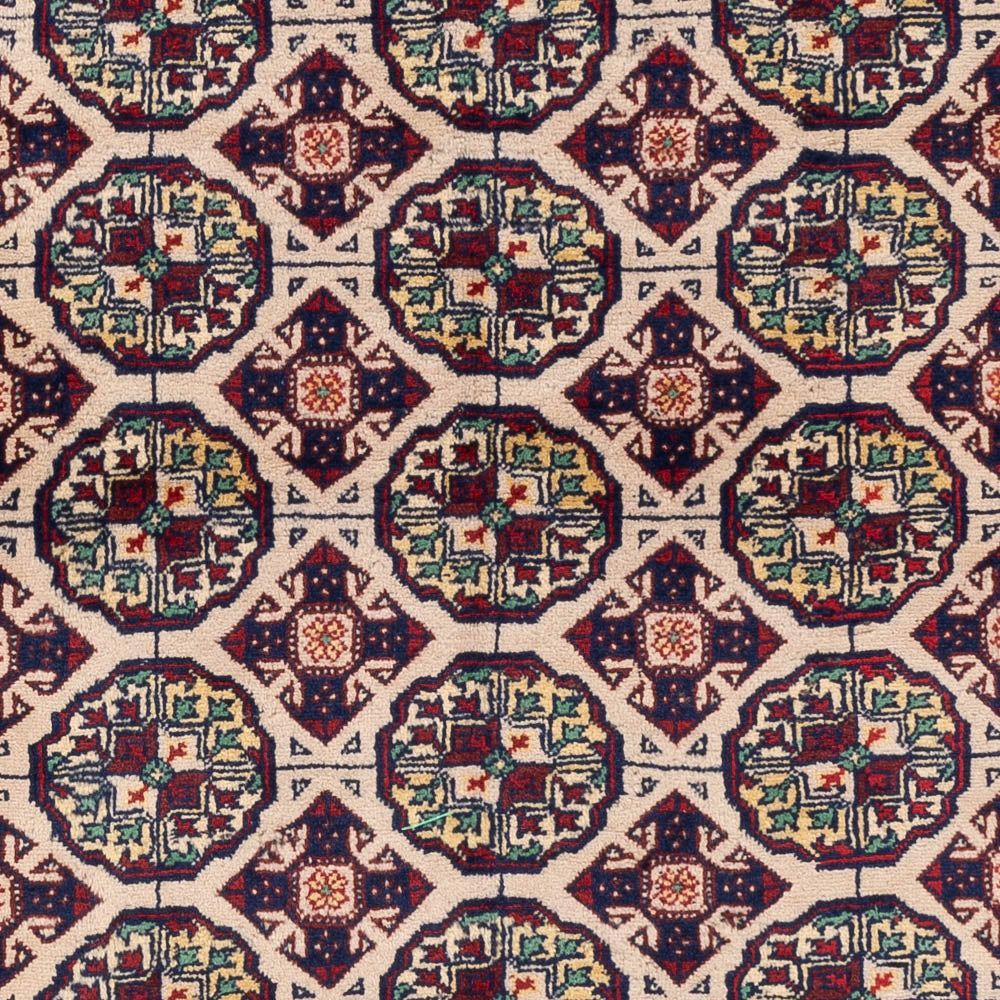 Afghaans tapijt - 194 x 151 cm - lichtgrijs