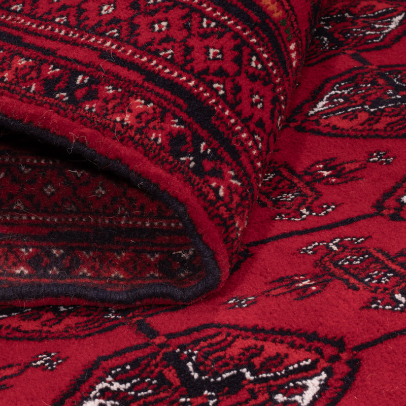 Afghaans tapijt - Bukhara - 194 x 133 cm - donkerrood